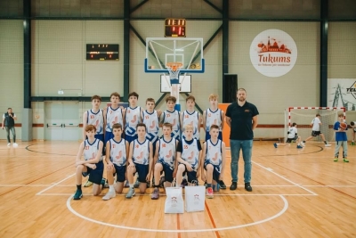 Jūrmalas Sporta skolas U14 zēnu komanda, izcīnīta 4. vieta